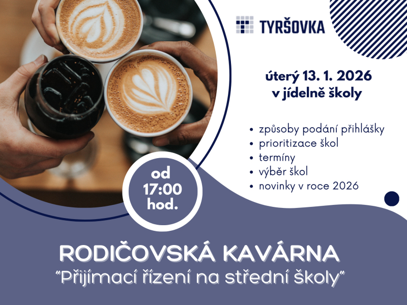 Rodičovská kavárna "Přijímací řízení na střední školy"