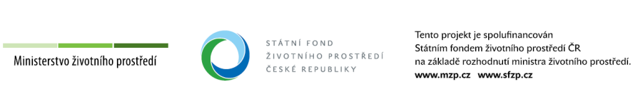 banner s logy ministerstva životního prostředí